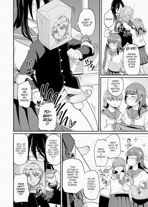 When All Three Come Along, Things Get Rowdy Chapter 1 page 8