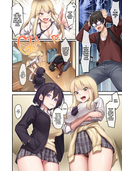 Home Lessons With Sexy Gyarus 1 Chapter 1 page 5