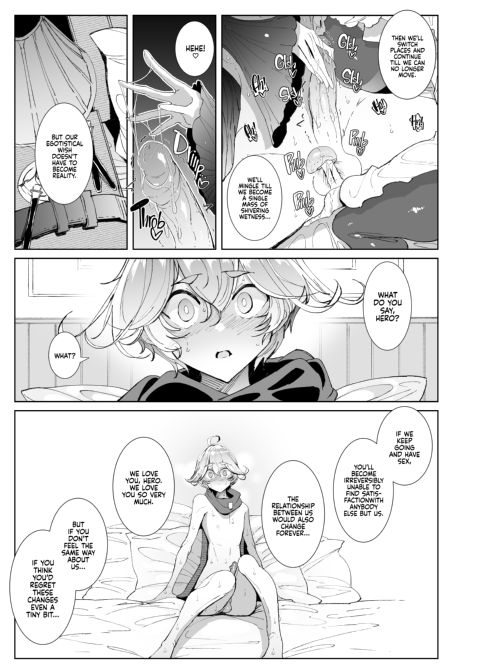 The Demon Lord Is Gone, the World Is at Peace... What Are the Hero and His Futa Succubi Gonna Do!? Chapter 1 page 18