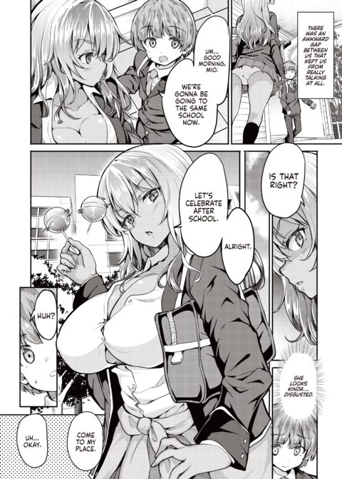 Your Tan Gyaru Big Sister Will Relieve Your Sexual Needs If You're A Good Boy Chapter 1 page 3