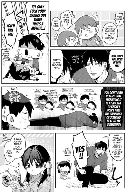 Mr. Hattori Doesn't Need a Girlfriend Cont'd! ~we're finally alone, so can I fuck your brains out?~ Chapter 1 page 85