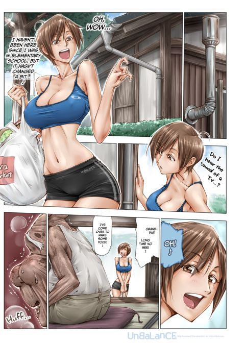 Satisfied By a Frail Old Geezer - Tempting Women Series 1: Asahi and Umekichi Chapter 1 page 18