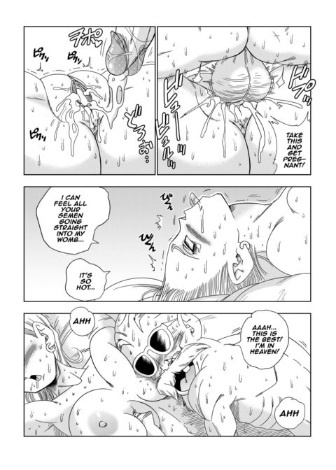 Android 18 vs Master Roshi Chapter 1 page 21
