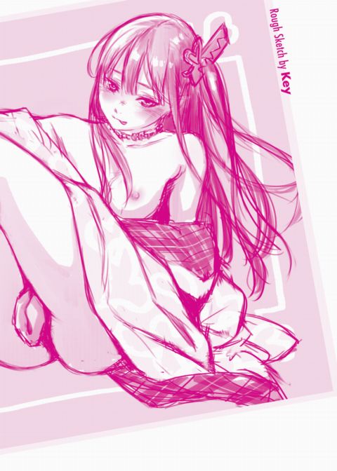 Kairakuten Pin-up 2021-03 - Key Chapter 1 page 4