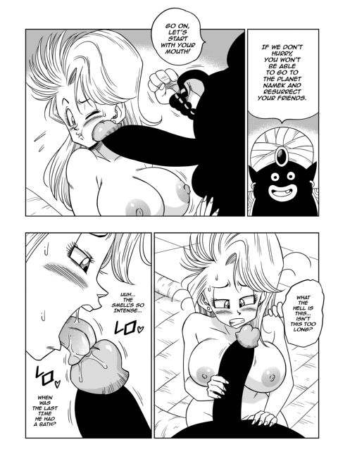Bulma Meets Mr.Popo - Sex inside the Mysterious Spaceship! Chapter 1 page 9