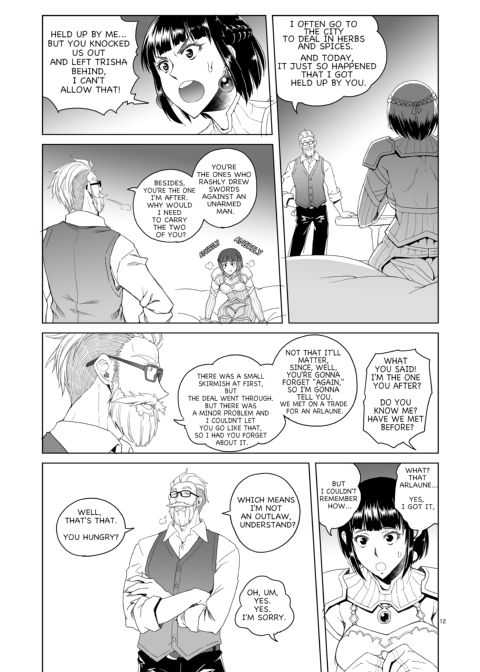 Lady Knight Rahel and The Silvery Forest Fang 2 Chapter 1 page 11