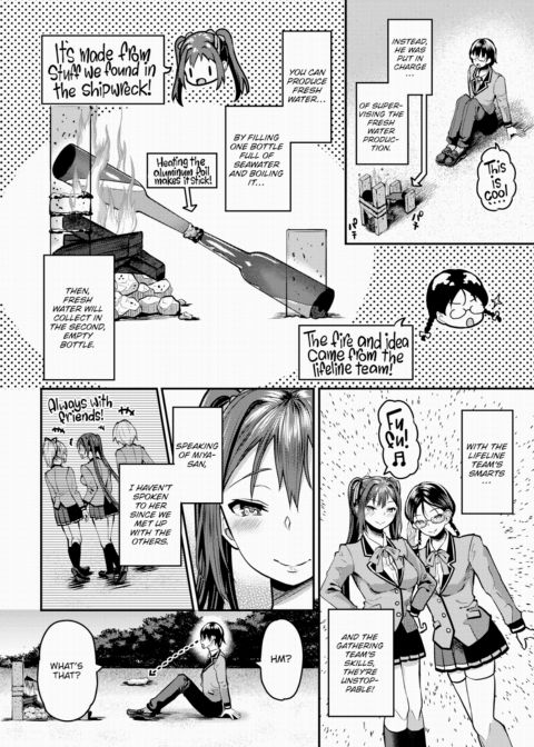Stranded on a Desert Island Where I Can Creampie All the Girls I Want ~Making My Female Classmates Into My Harem~ Ch.5 Chapter 1 page 3