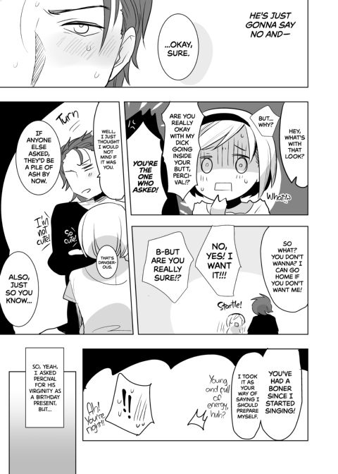 I Want Your Virginity Tonight, Percival Chapter 1 page 4