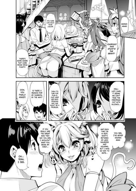 My Harem in Another World 3 - Heat in Cat Country Chapter 1 page 8