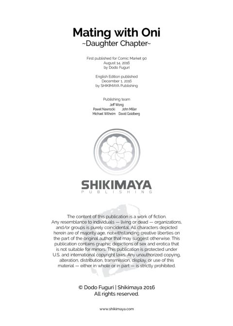 Mating with Oni ~Daughter Chapter~ Chapter 1 page 26