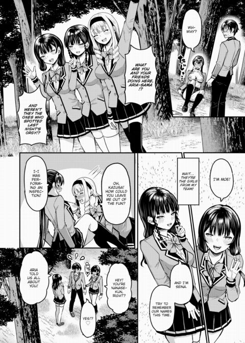 Stranded on a Desert Island Where I Can Creampie All the Girls I Want ~Making My Female Classmates Into My Harem~ Ch.4 Chapter 1 page 13
