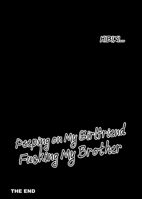 Peeping on My Girlfriend Fucking My Brother Chapter 1 page 56
