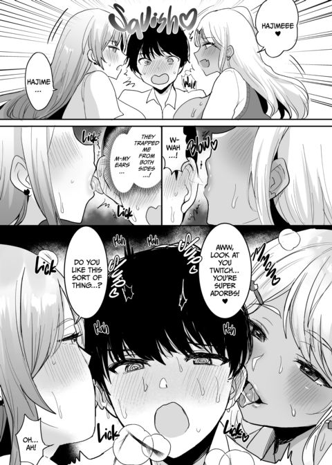 These Twin Gyarus Can't Get Enough Of My Cock! 4 Chapter 1 page 6
