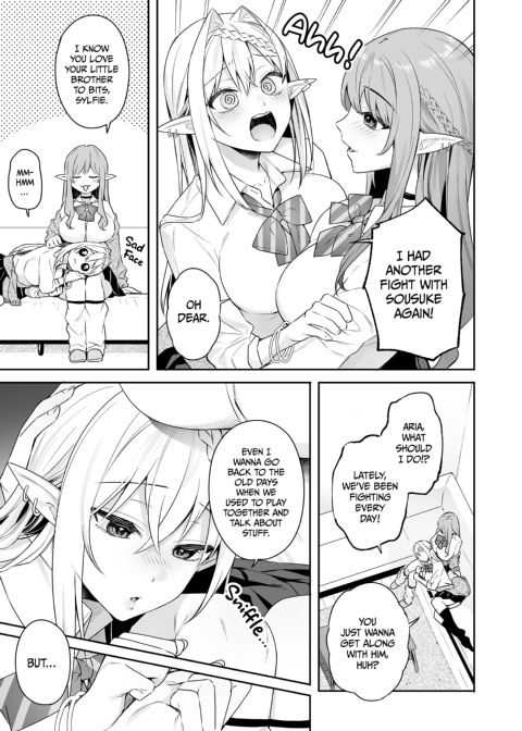 The Vegan Gyaru Elf Craves Meat Chapter 1 page 8