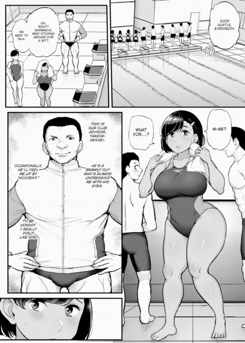The Girl from the Swim Team Fucks the Advisor to Save Her Boyfriend Chapter 1 page 6