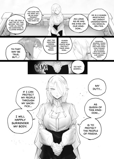 Subjugation of an Elf Queen Chapter 1 page 7