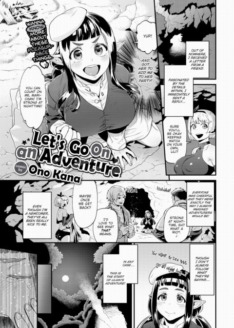 Let's Go On an Adventure Chapter 1 page 1