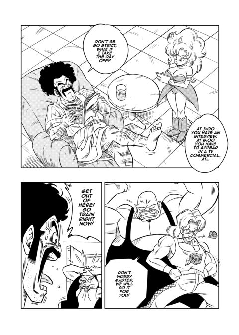 Mr. Satan vs Miss Piiza Chapter 1 page 3