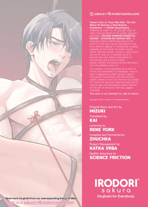 Heaven Cums to Those Who Wait 5 -The One Where He Receives a Mind-Blowing Punishment- Chapter 1 page 73