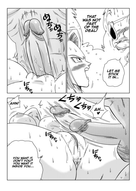 Android 18 vs Master Roshi Chapter 1 page 13