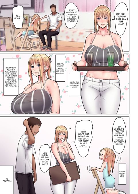 Flirty Love With a Blonde Single Mom Chapter 1 page 2