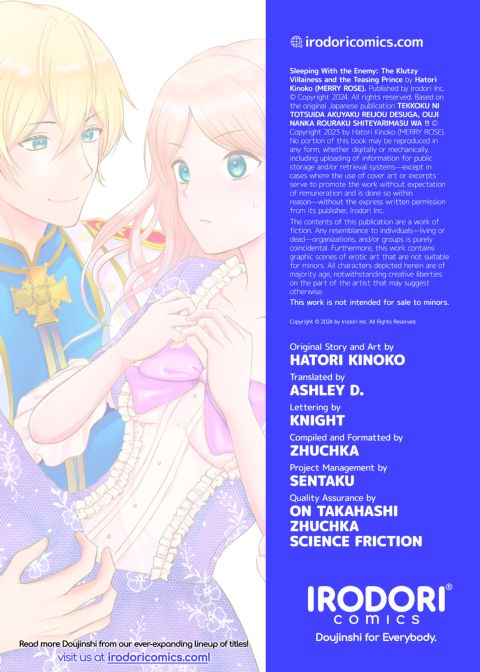 Sleeping With the Enemy: The Klutzy Villainess and the Teasing Prince Chapter 1 page 64