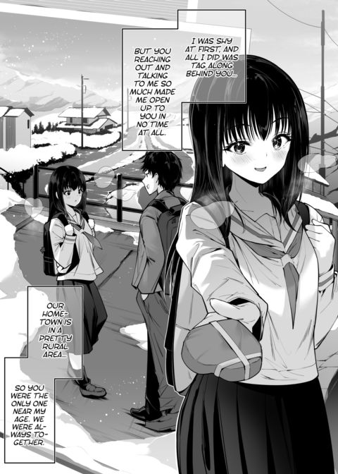 My Pure, Tall, and Busty Gyaru Childhood Friend Chapter 1 page 3