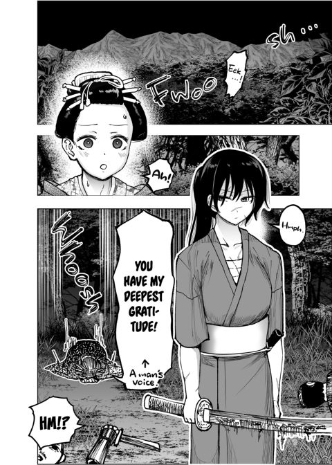The Female Samurai and the Male Prostitute Chapter 1 page 3
