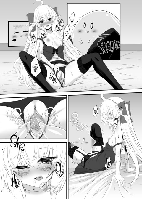 The Elf Shopkeeper is All About Pleasure And Makes Steamy Happy Love With Her Slime Familiar Chapter 1 page 12