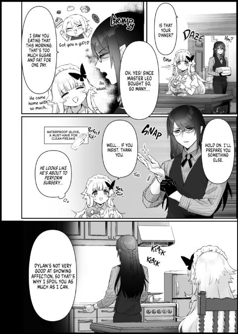 The Vampire Brothers' Beloved Maid Chapter 1 page 12
