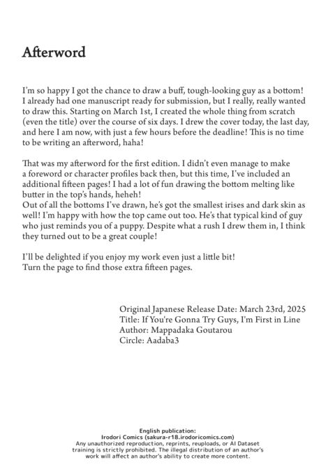 If You're Gonna Try Guys, I'm First in Line! Chapter 1 page 25