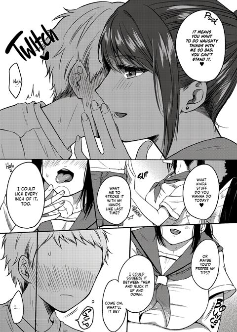 My First Orgasm: Lovey-Dovey Sex with a Girl Who Runs @#NSFW Account Chapter 1 page 16