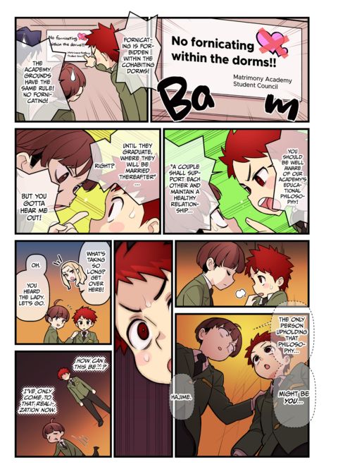 Matrimony Academy FILE:03 - Close Quarters Chapter 1 page 10