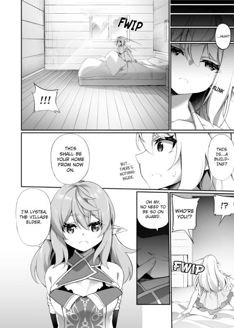 The Bonding Tale of ♂Adventurer-turned-♀Elf and Her Comrade Chapter 1 page 13