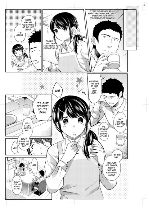 1 Room Apartment + Highschool Girl Suddenly Living Together? Close Contact!? First Sex!!? Ep.7 Chapter 1 page 5