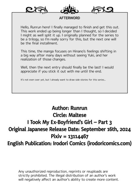 I Took My Ex-Boyfriend's Girl - Part 3 Chapter 1 page 27