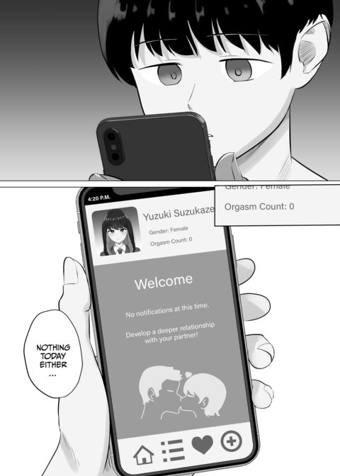 Orgasm Detection App: Nonstop Cuck Alerts Chapter 1 page 9