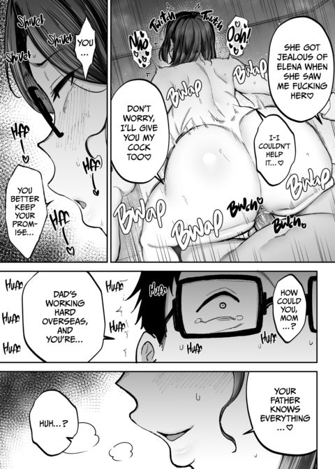My Big Boobed Wife Is Fucking My Uncle Behind My Back! 3 Chapter 1 page 56