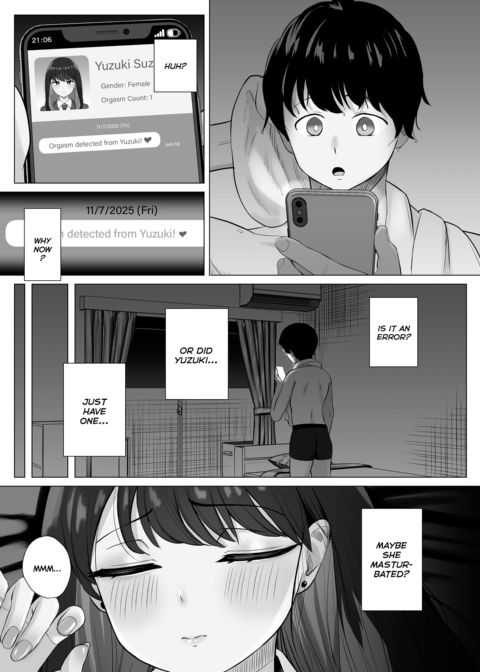 Orgasm Detection App: Nonstop Cuck Alerts Chapter 1 page 13