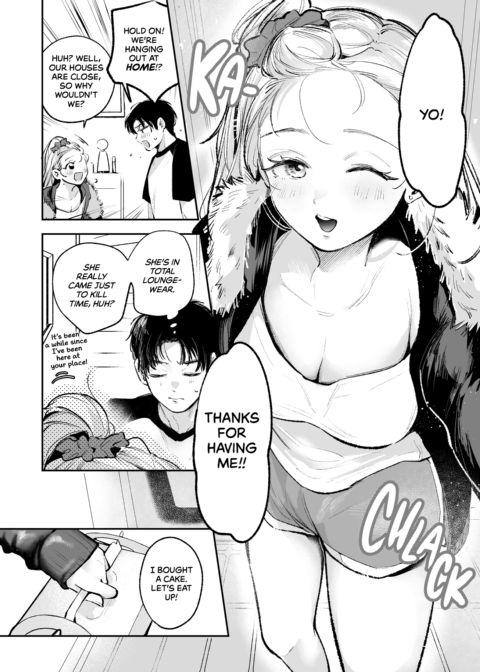 A Casual Romp With My Gyaru Childhood Friend Chapter 1 page 10