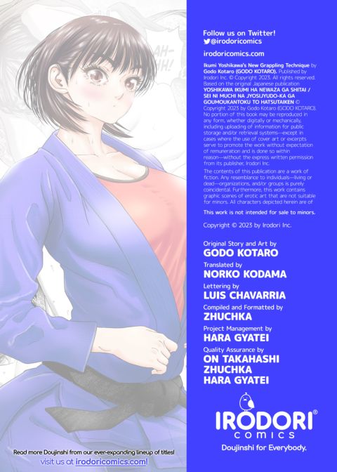 Ikumi Yoshikawa's New Grappling Technique Chapter 1 page 33