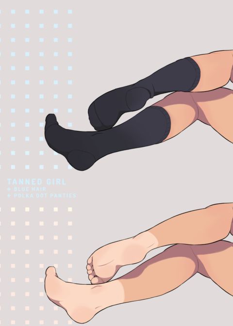 Tanned Girl + Blue Hair Anthology Chapter 1 page 13