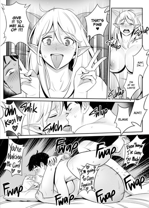 My Elf Aunt's Explosive Sexual Reawakening Chapter 1 page 58