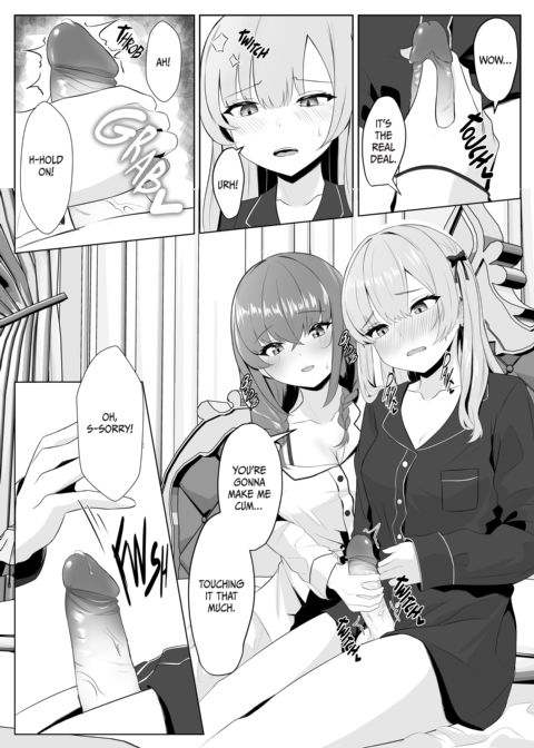 Cucked by My Girlfriend’s Futanari Bestie Chapter 1 page 9