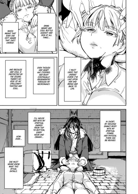 A Lesbian and a Corpse Walk Into a Dungeon... Chapter 1 page 20