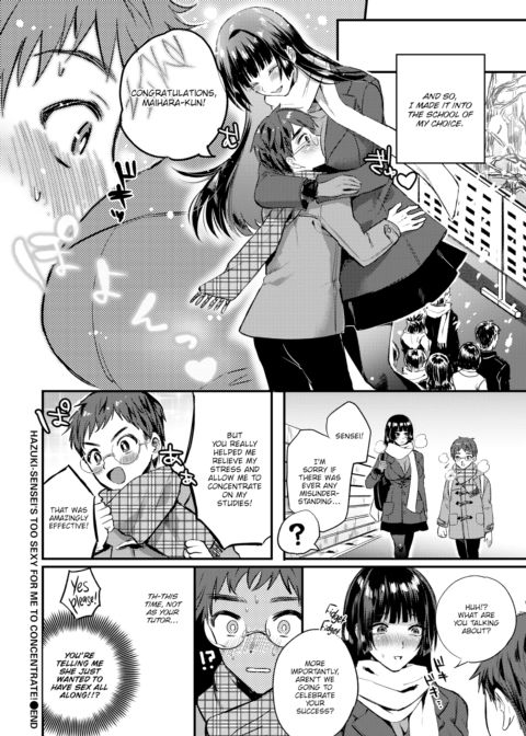 Hazuki-sensei's Too Sexy for Me to Concentrate! Chapter 1 page 20