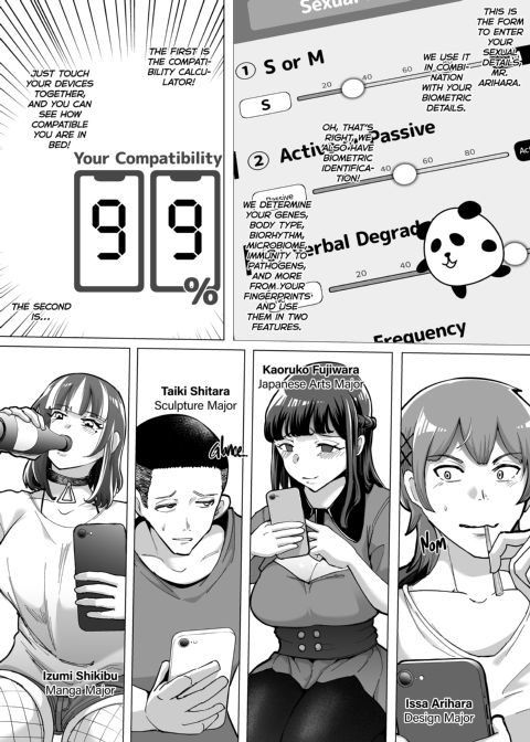 09%: Our Compatibility on the Kink Dating App Was the Worst 1 Chapter 1 page 3