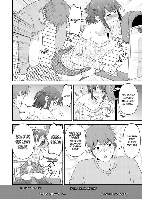 Trying to Livestream While the Boyfriend Wants to Fuck Chapter 1 page 9