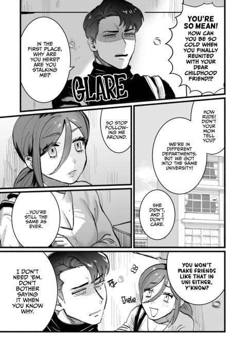 Do Strong and Silent Guys Have Wet Dreams of Their Childhood Friends? Chapter 1 page 20