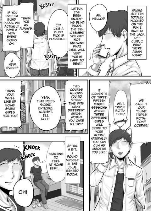 Welcome to the Jack Off Club 3: Blind Triple Rotation Chapter Chapter 1 page 2